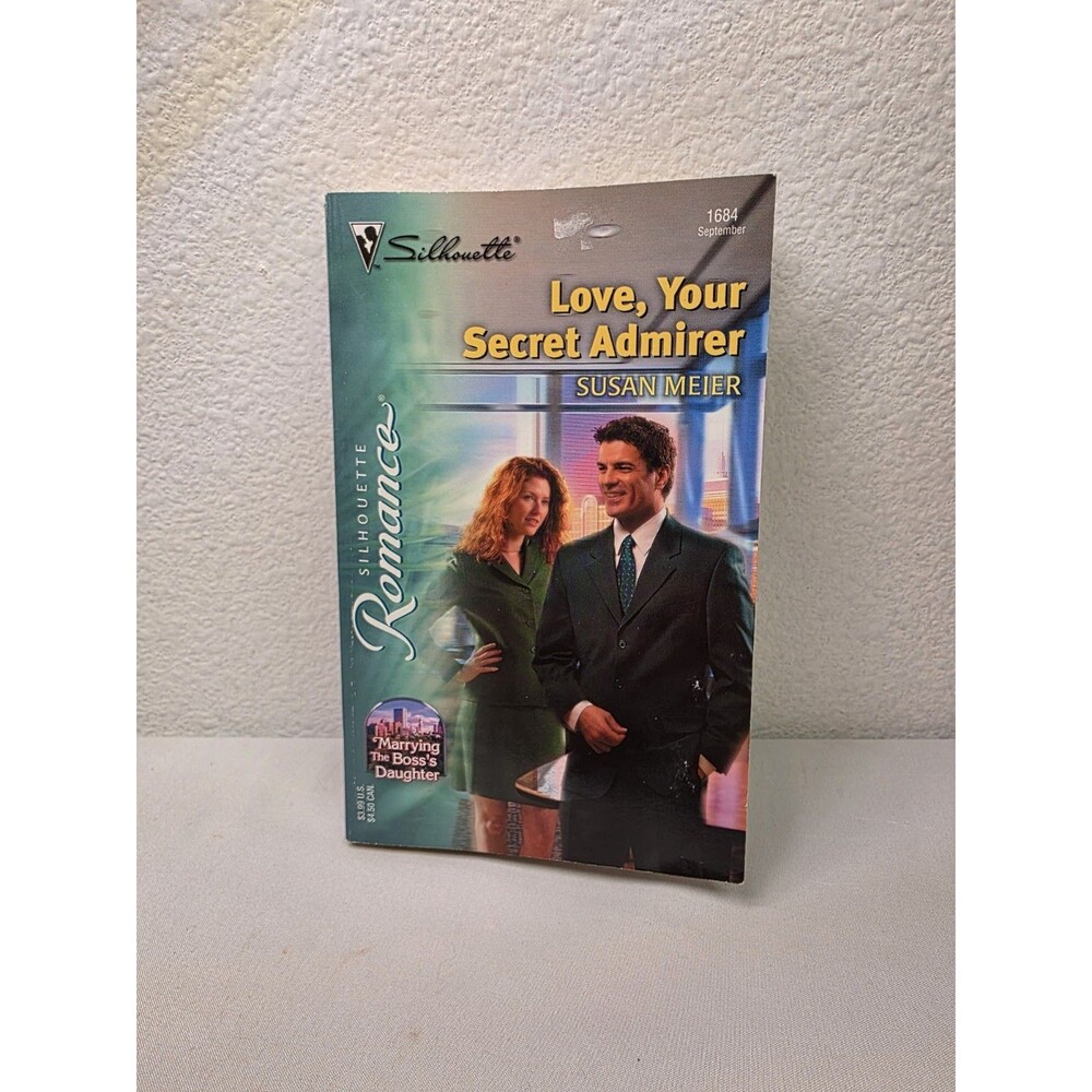 Love Your Secret Admirer Susan Meier Silhouette Romance Paperback Marrying Boss